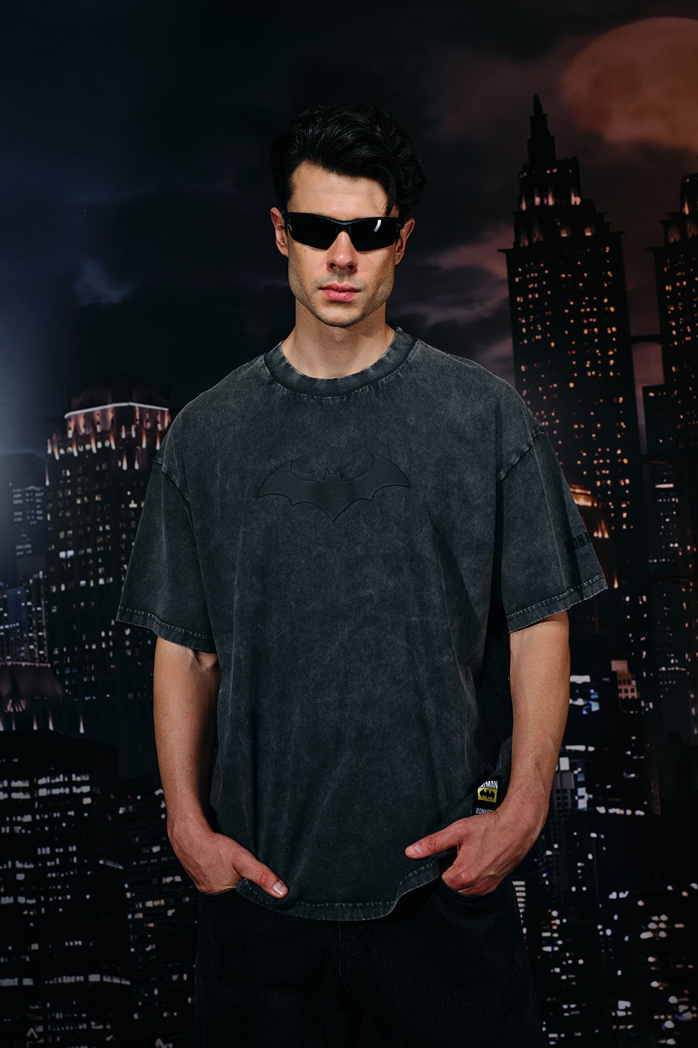 Bats In The Breeze Oversized T-shirt - BonkersCorner