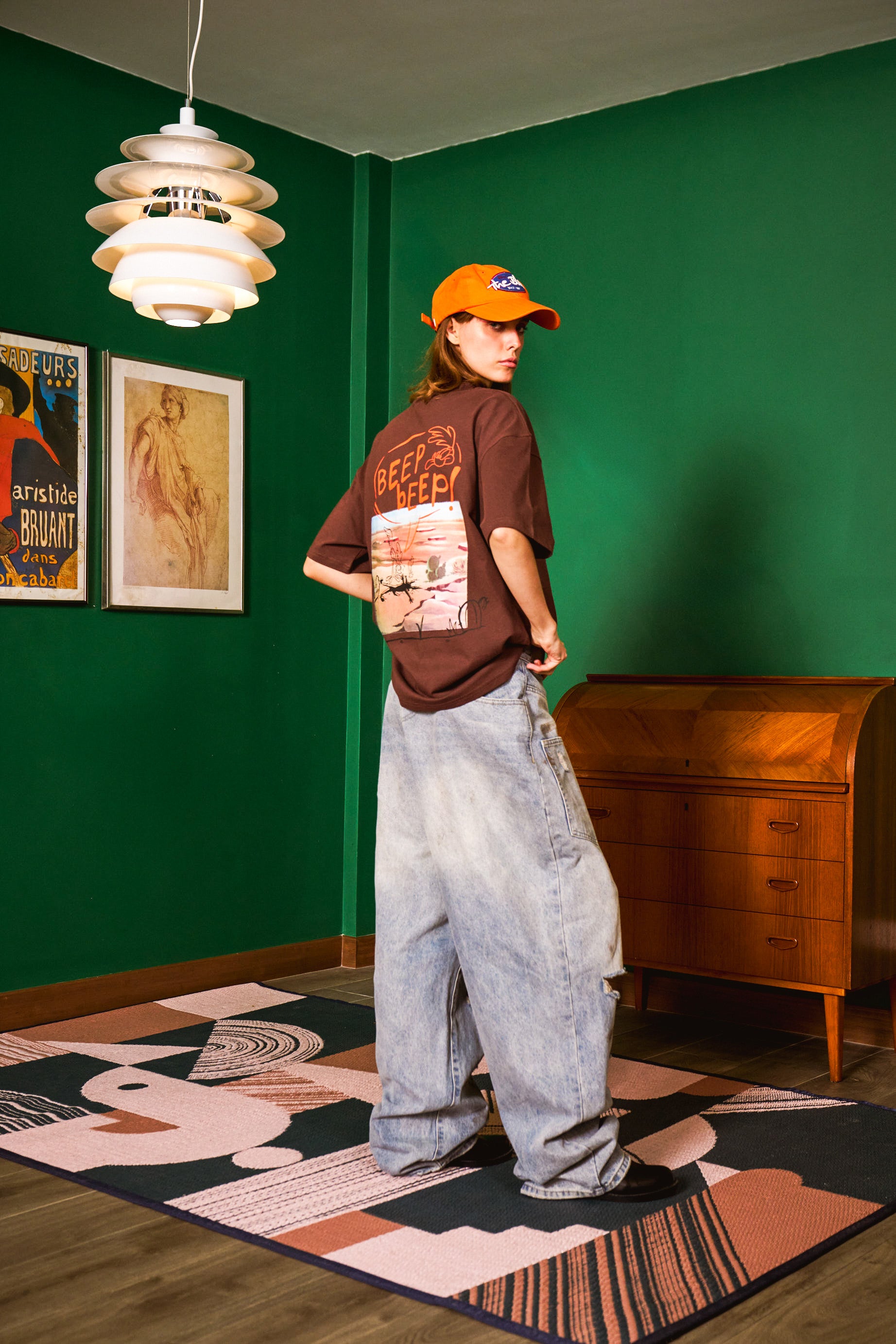 Beep Beep Oversized T-shirt - BonkersCorner