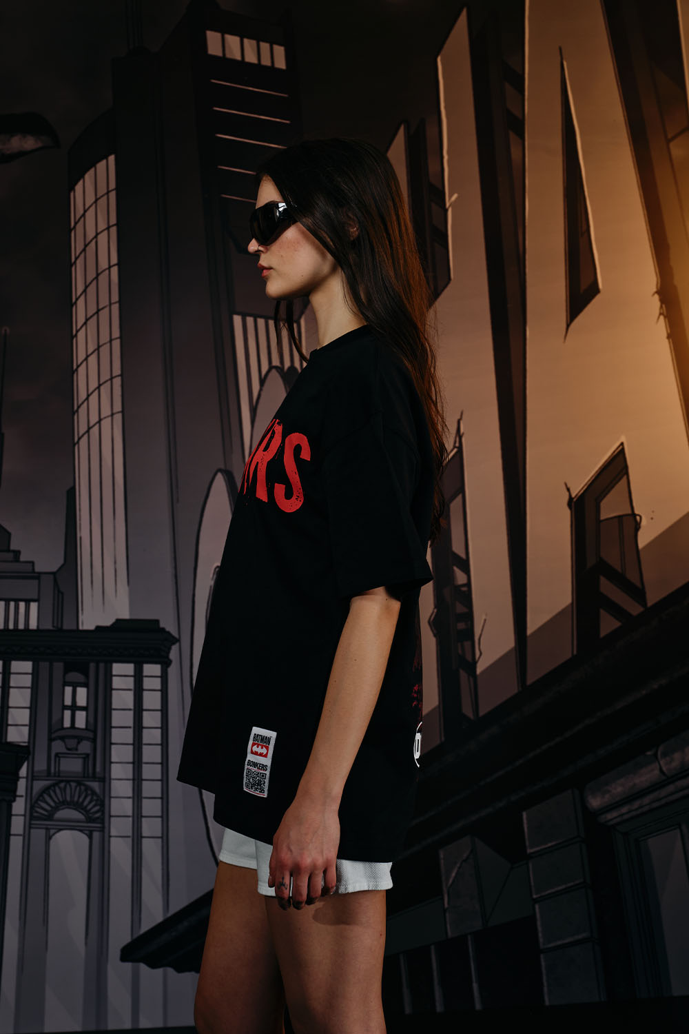 Blood Nights Oversized T-shirt - BonkersCorner