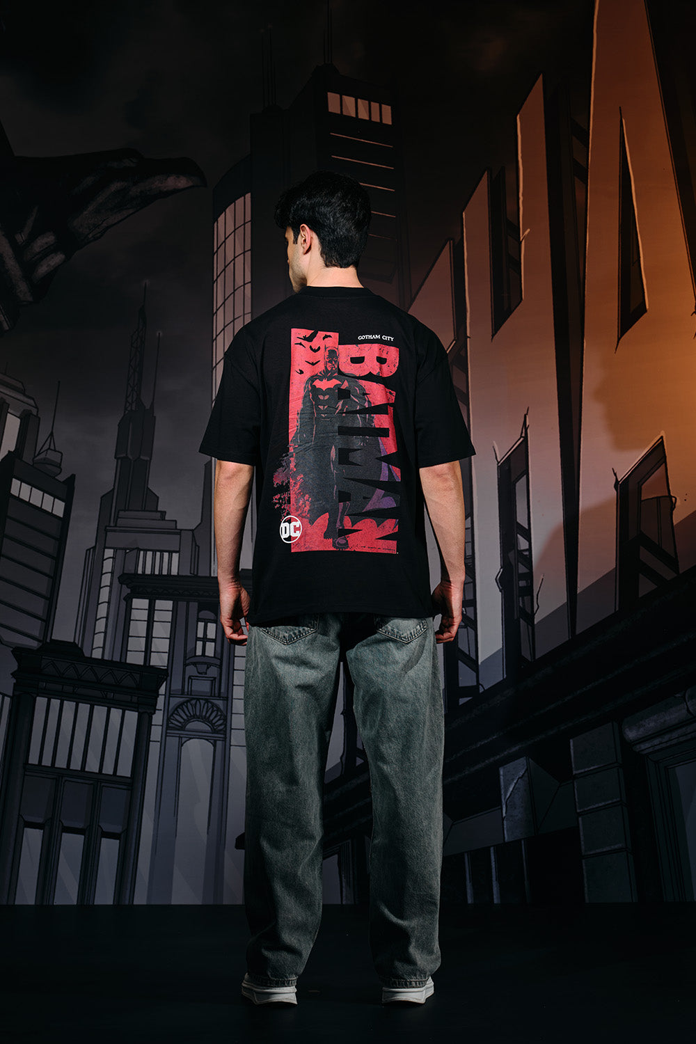 Blood Nights Oversized T-shirt - BonkersCorner