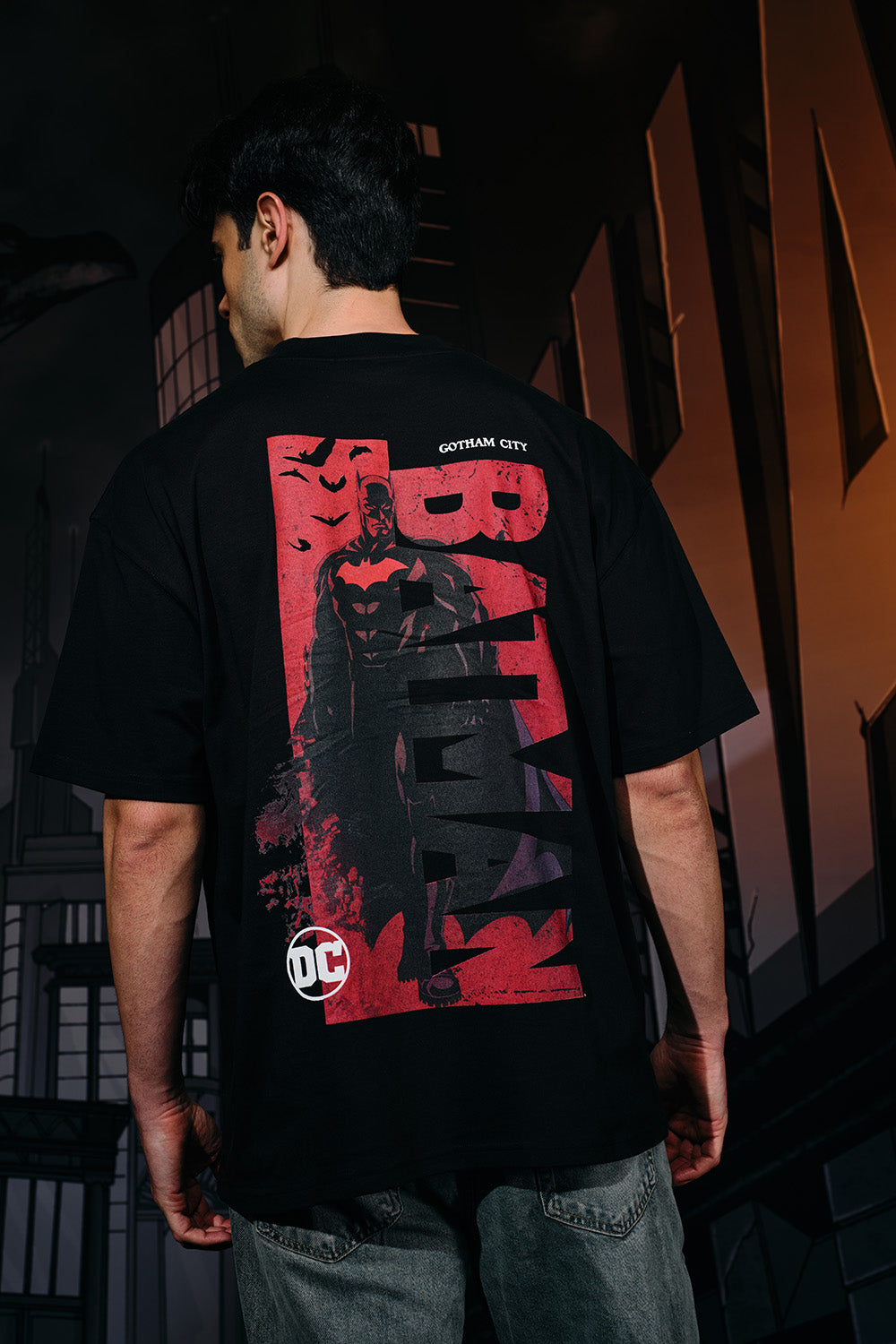Blood Nights Oversized T-shirt - BonkersCorner