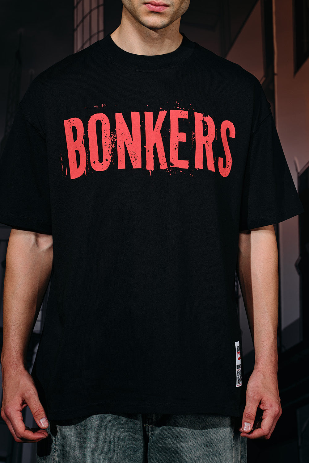 Blood Nights Oversized T-shirt - BonkersCorner