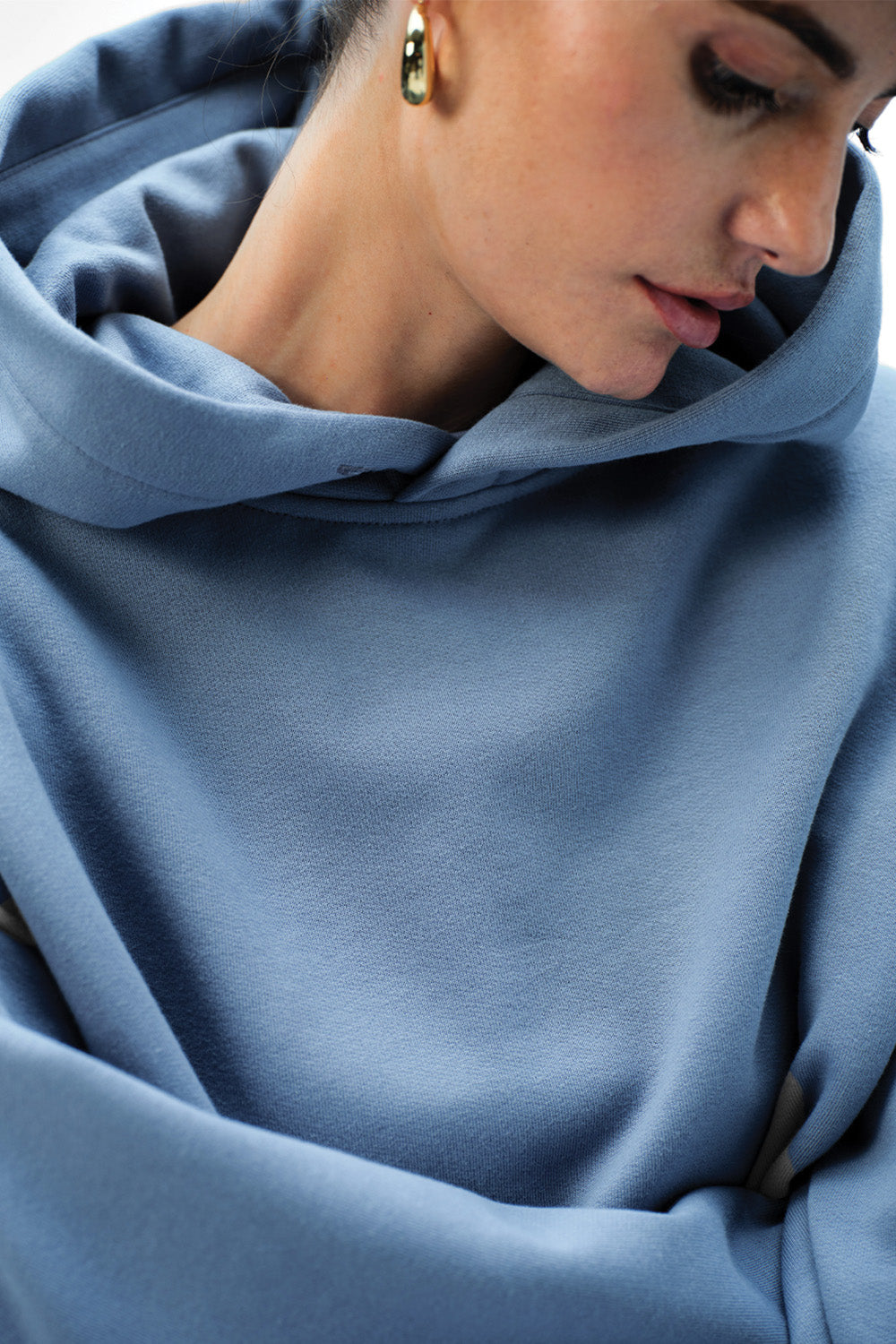 Blue Wear A Hug Oversized Hoodie - BonkersCorner