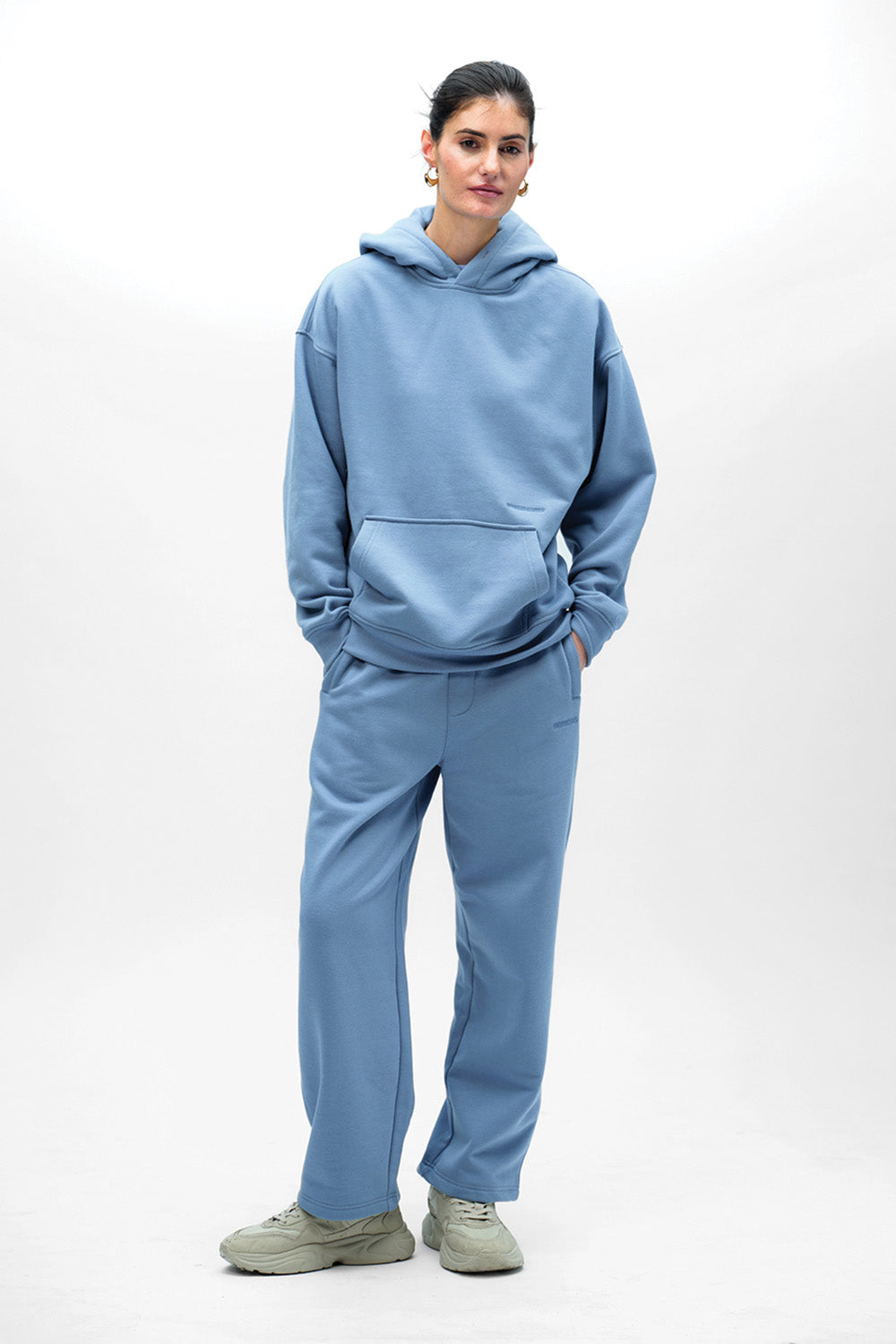 Blue Wear A Hug Oversized Hoodie - BonkersCorner