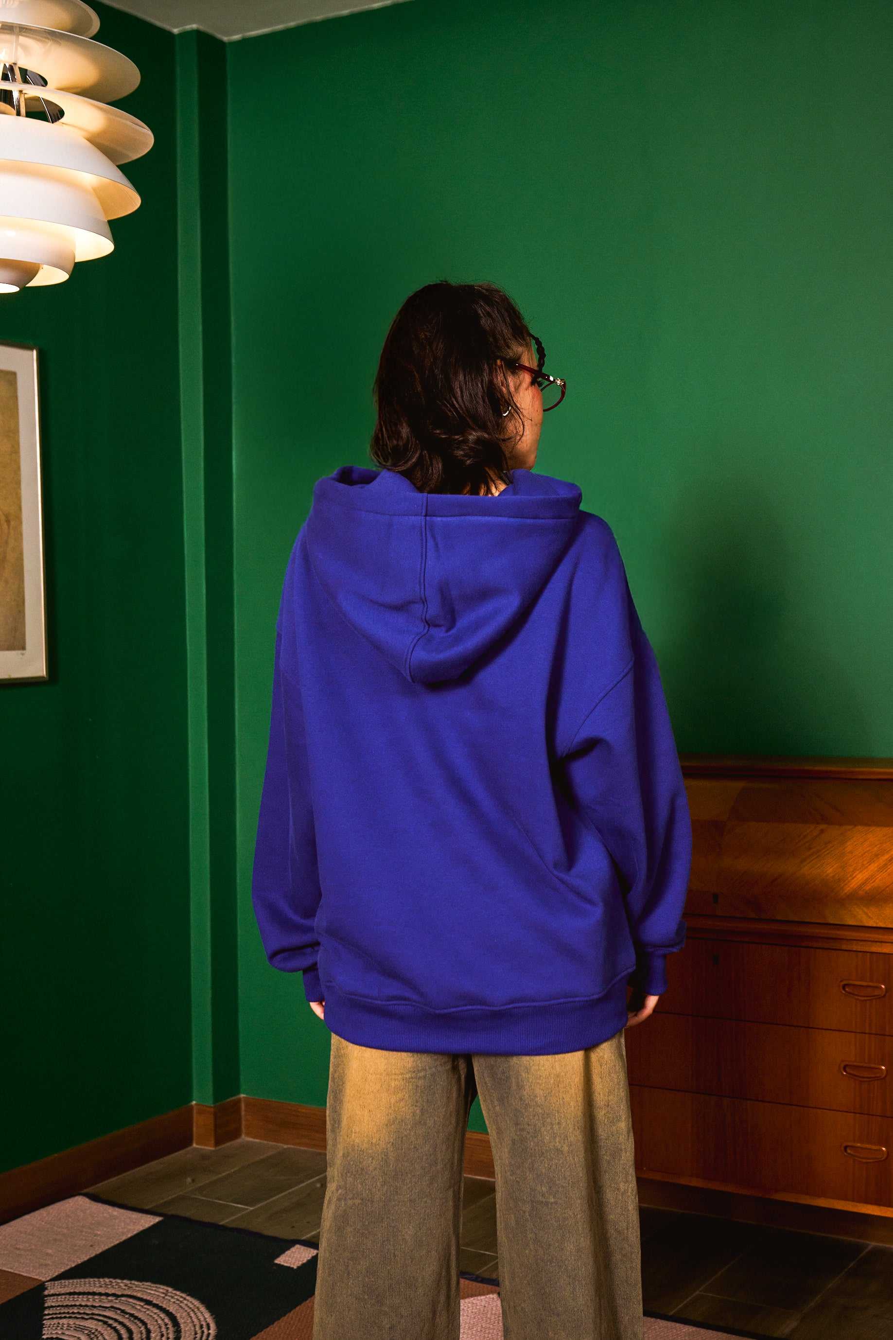 Blue Mickey Hoodie - BonkersCorner