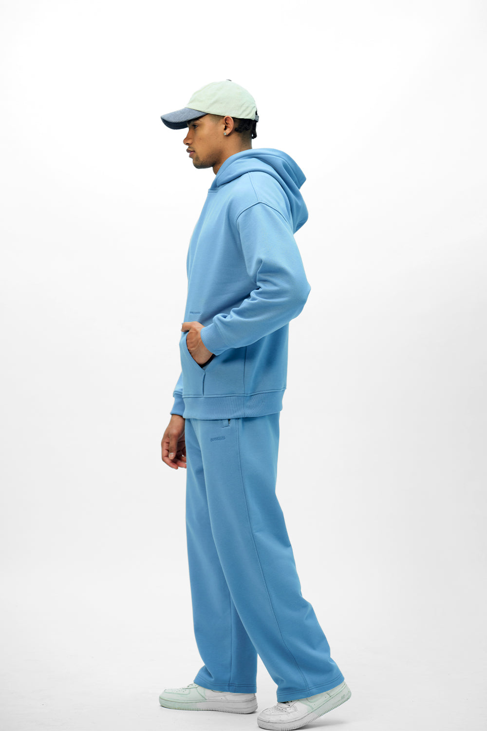 Blue Wear A Hug Oversized Hoodie - BonkersCorner