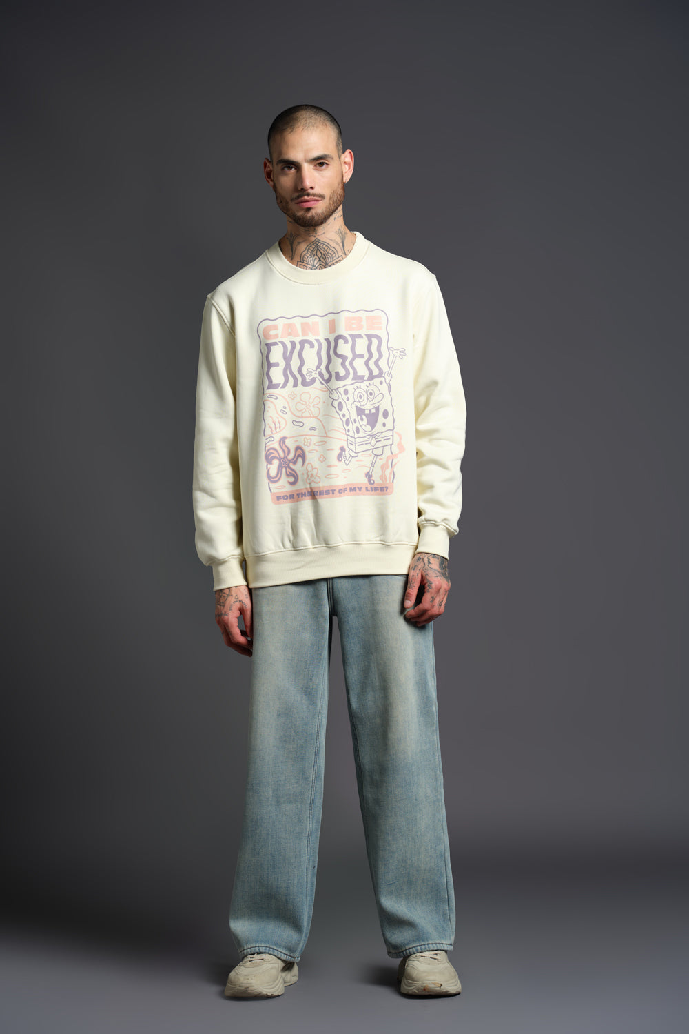 Can I Be Excused Sweatshirt - BonkersCorner