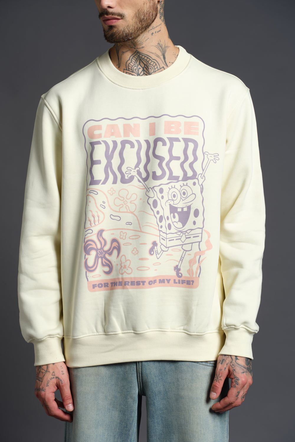 Can I Be Excused Sweatshirt - BonkersCorner