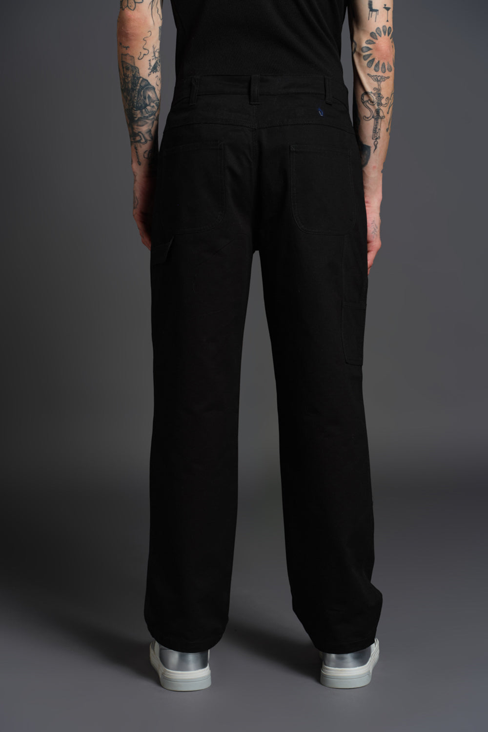 Black Carpenter Pants - BonkersCorner