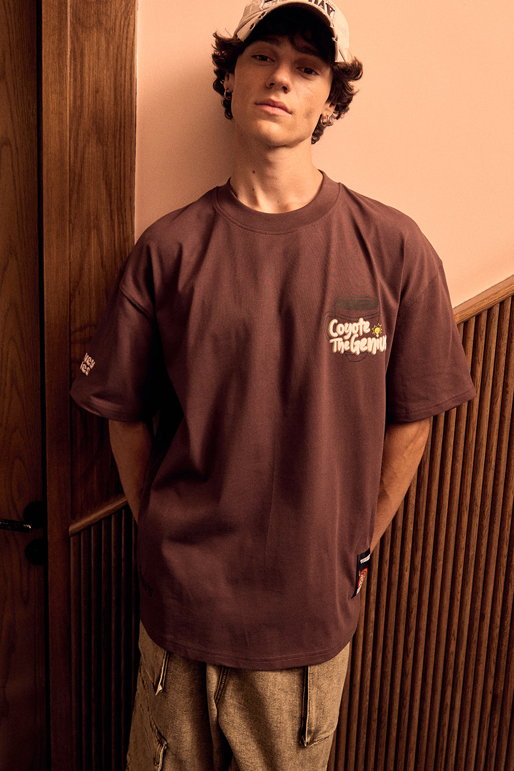 Coyote The Genius Oversized T-shirt - BonkersCorner