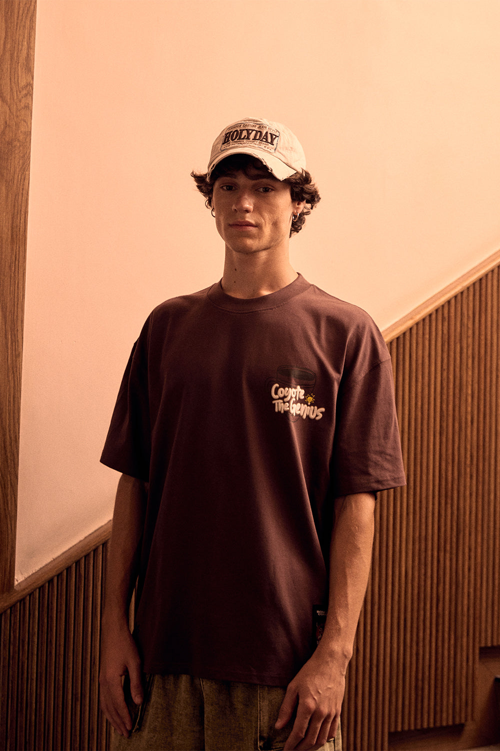 Coyote The Genius Oversized T-shirt - BonkersCorner