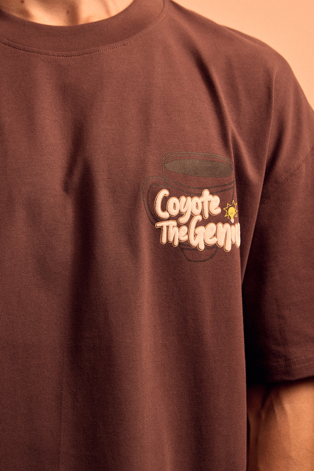 Coyote The Genius Oversized T-shirt - BonkersCorner