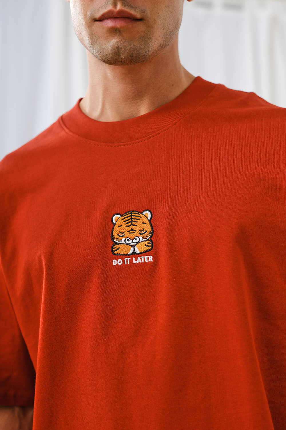 Do It Later Oversized T-shirt - BonkersCorner