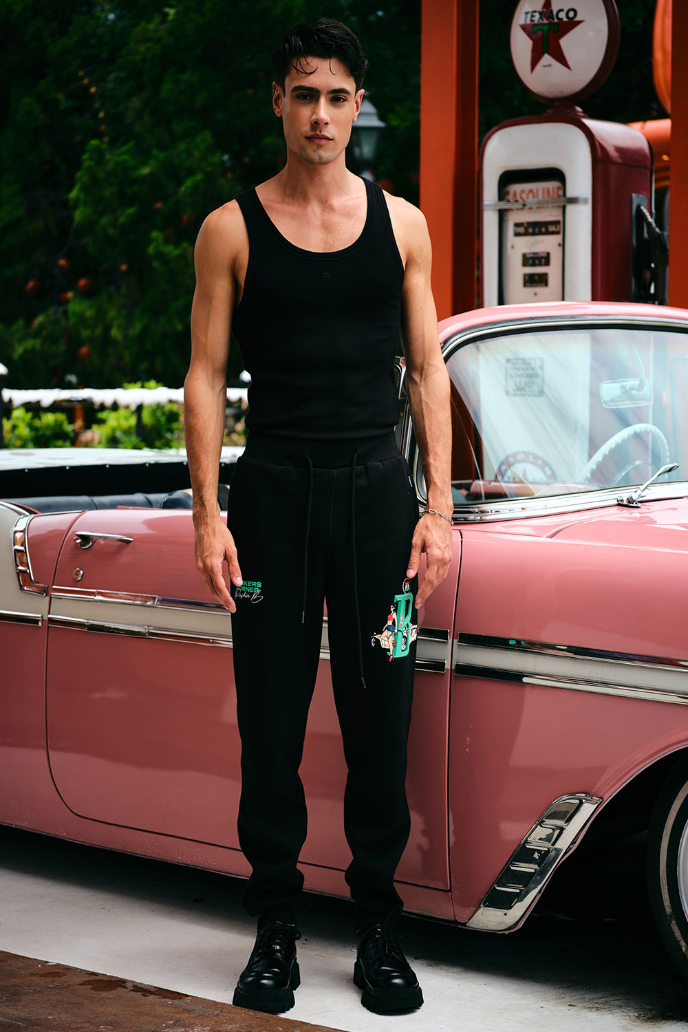 Dollar Bills Black Joggers - BonkersCorner