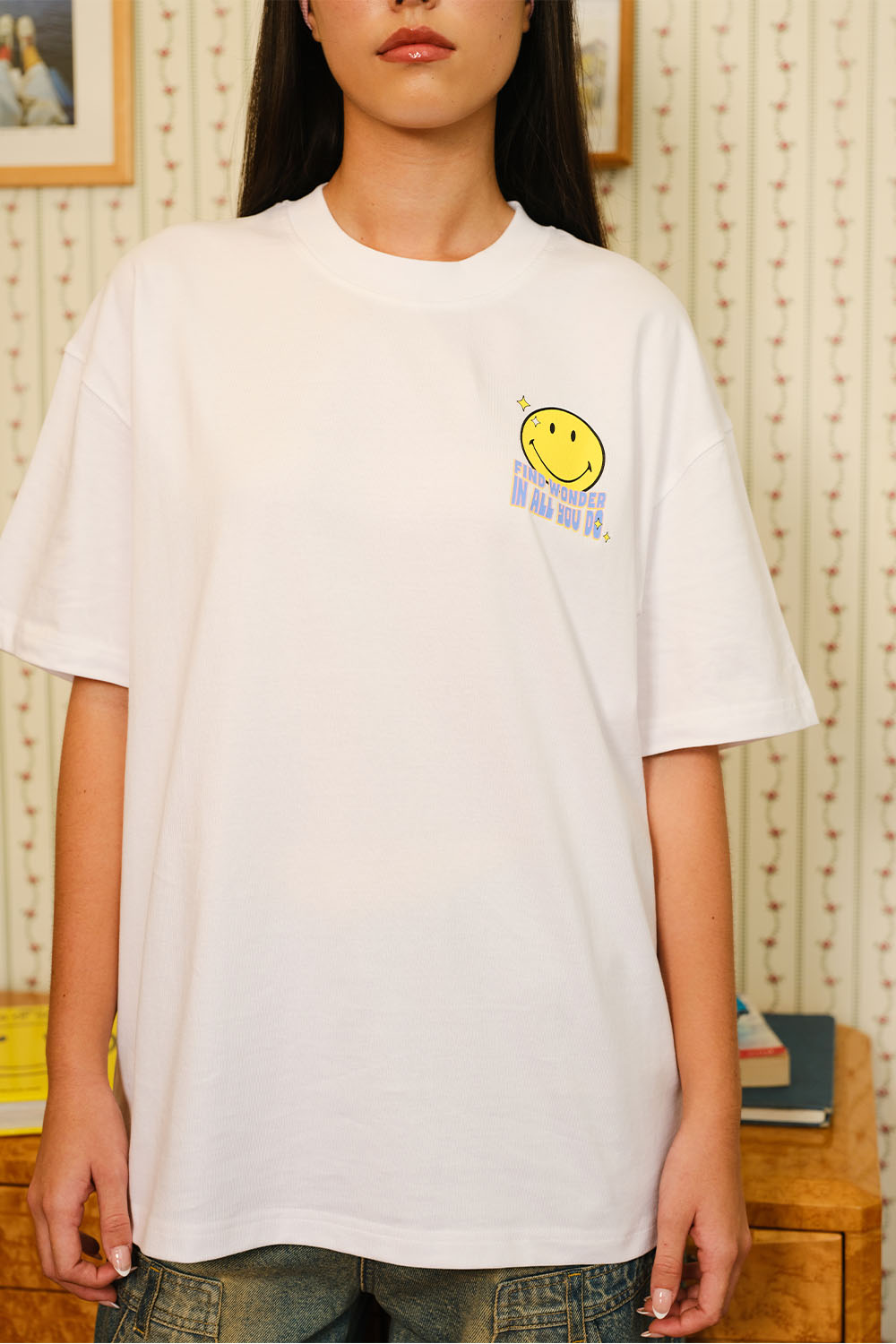 Find Wonder In All You Do Oversized T-shirt - BonkersCorner