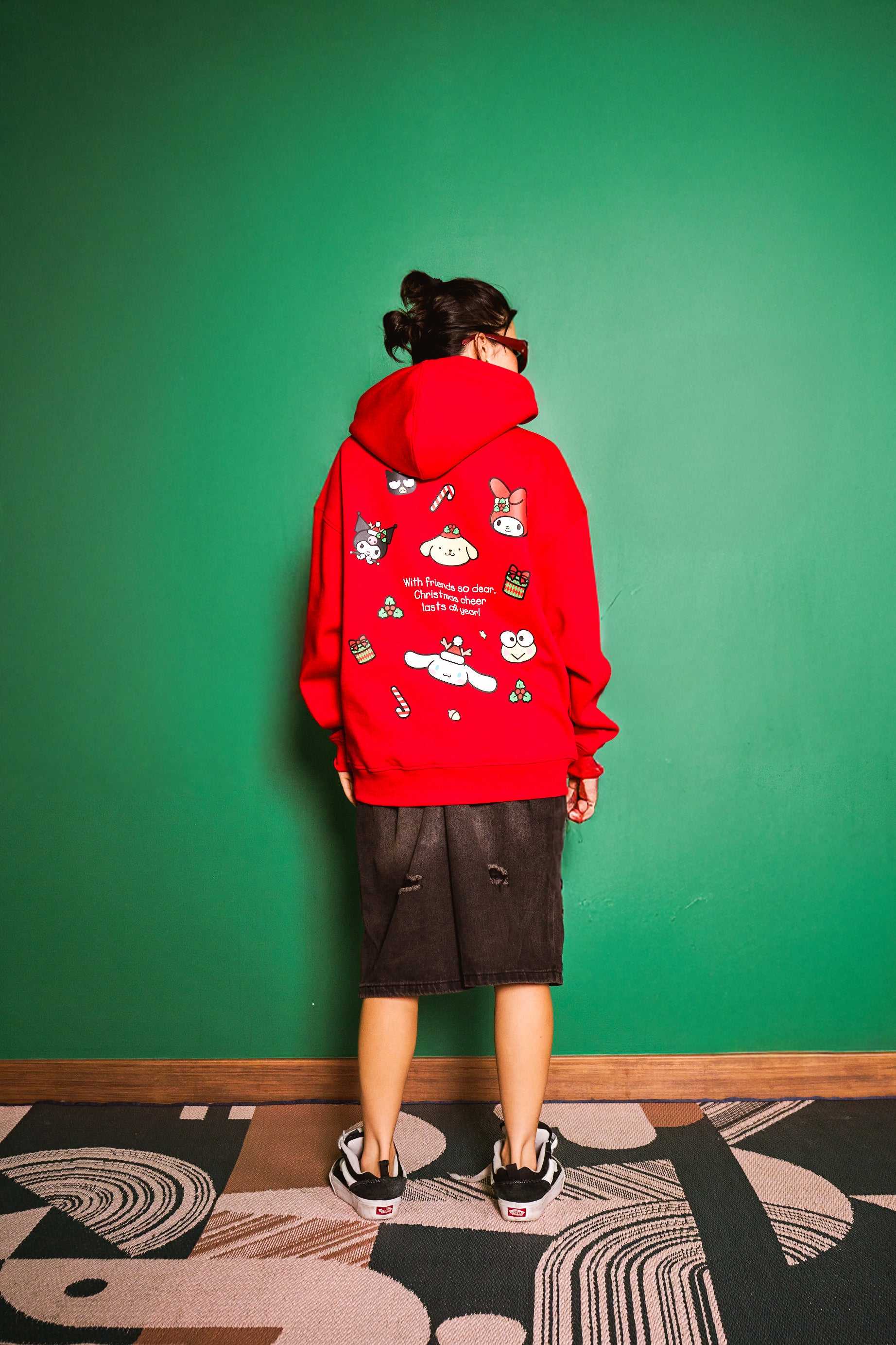 Red Hello Kitty & Friends Hoodie - BonkersCorner