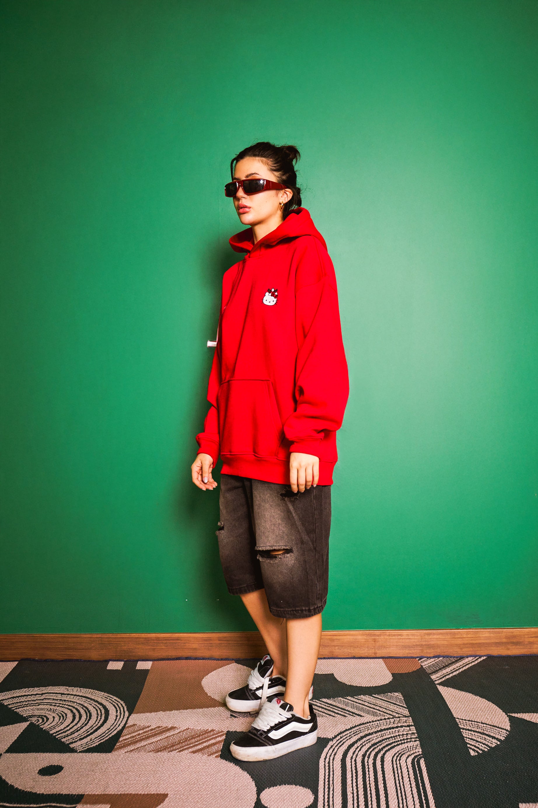 Red Hello Kitty & Friends Hoodie - BonkersCorner