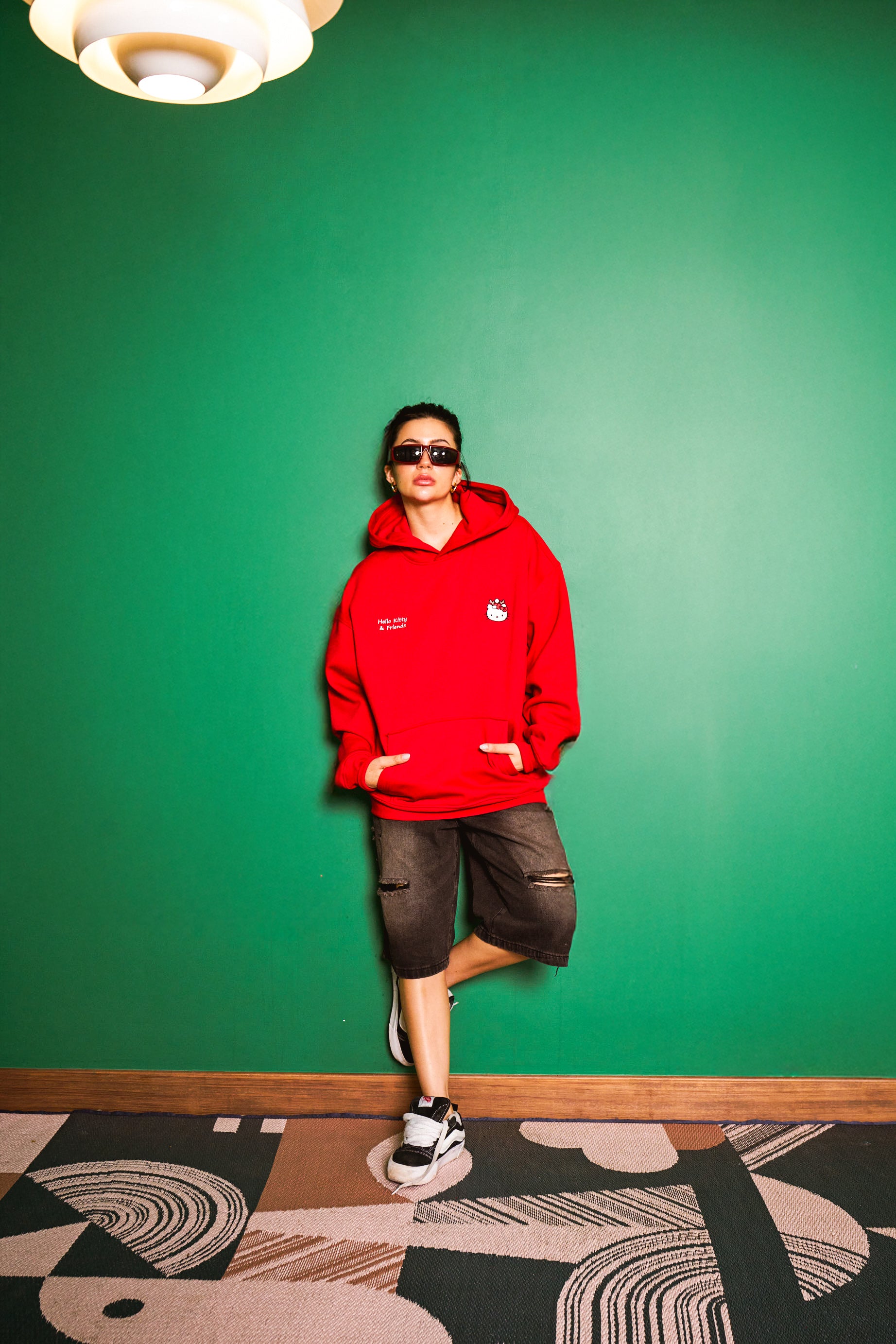 Red Hello Kitty & Friends Hoodie - BonkersCorner