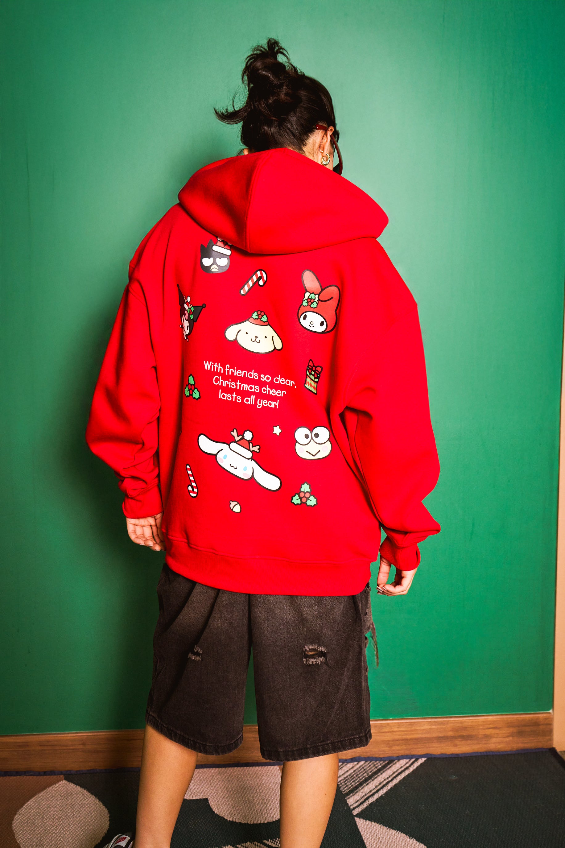 Red Hello Kitty & Friends Hoodie - BonkersCorner