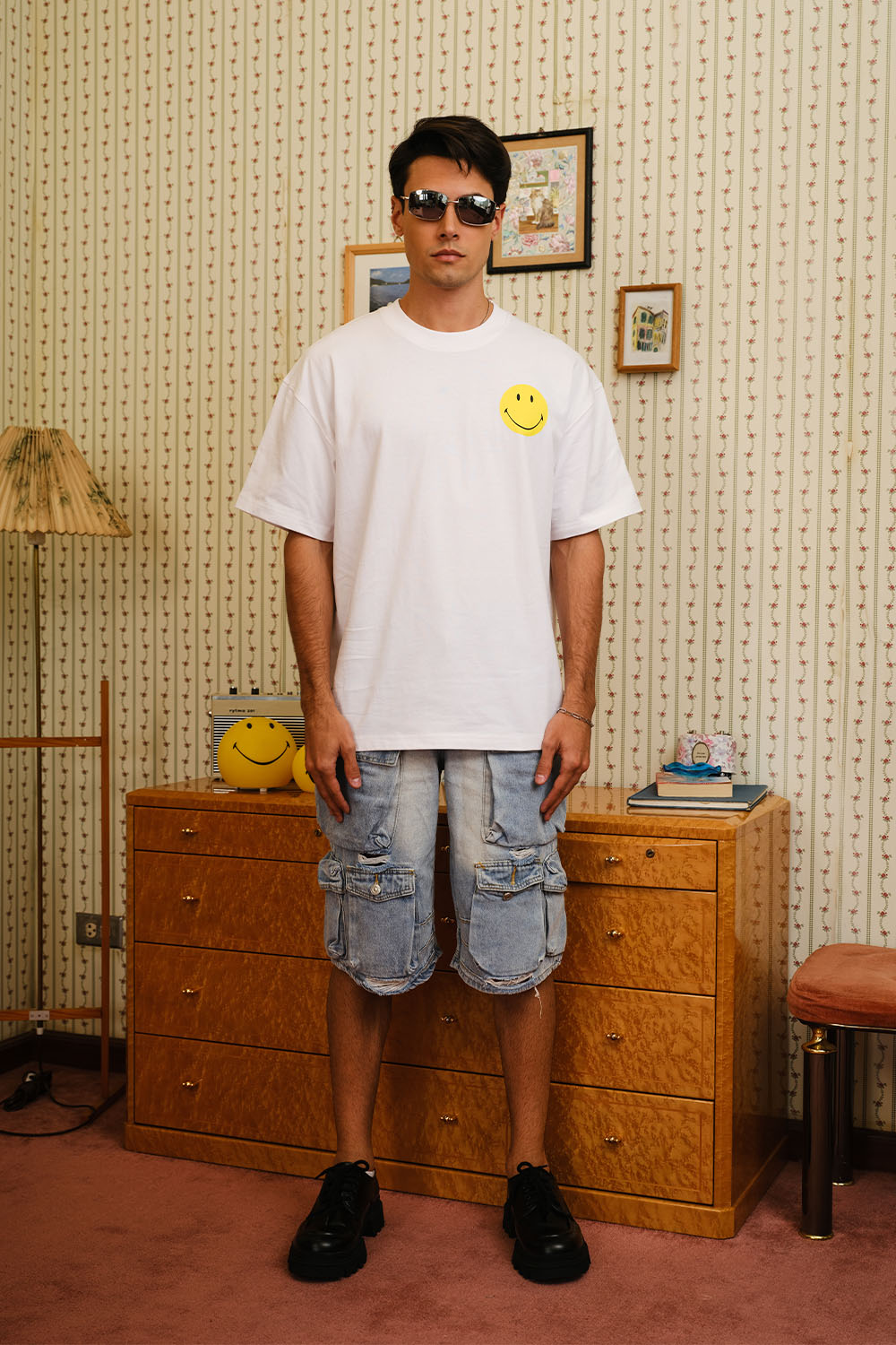Keep It Positive Oversized T-shirt - BonkersCorner
