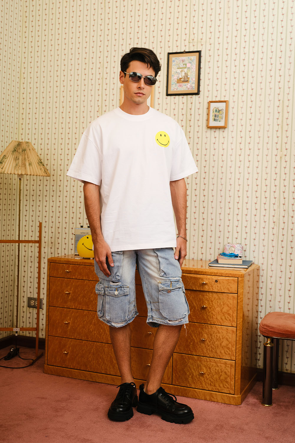 Keep It Positive Oversized T-shirt - BonkersCorner