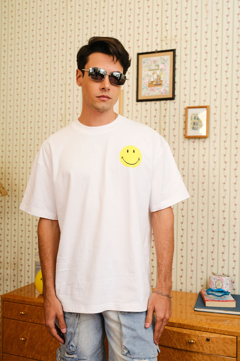 Keep It Positive Oversized T-shirt - BonkersCorner