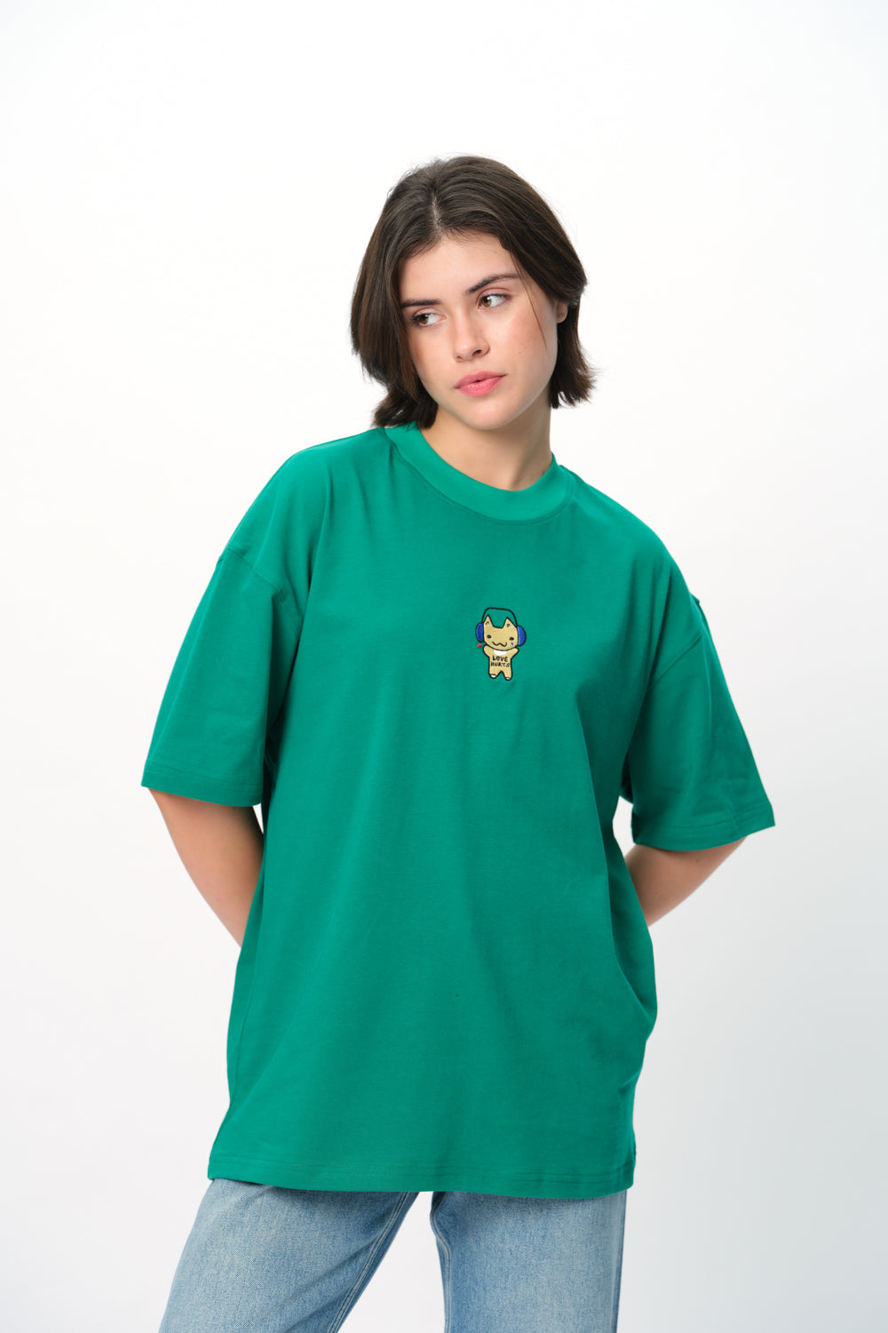 Love Hurts Oversized T-shirt - BonkersCorner