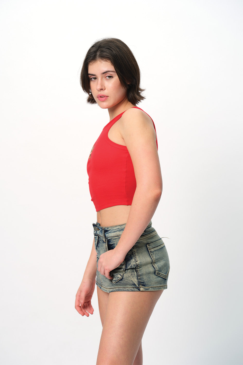 Love Hurts Ribbed Tank - BonkersCorner