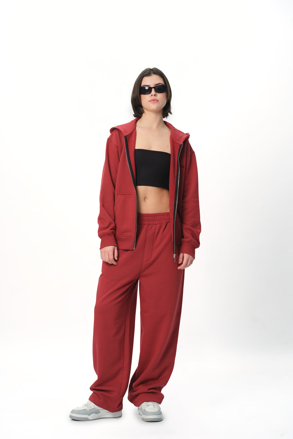 Maroon Everyday Joggers - BonkersCorner
