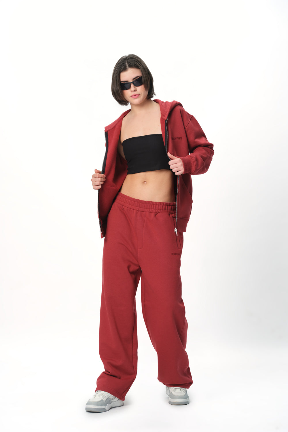 Maroon Everyday Joggers - BonkersCorner
