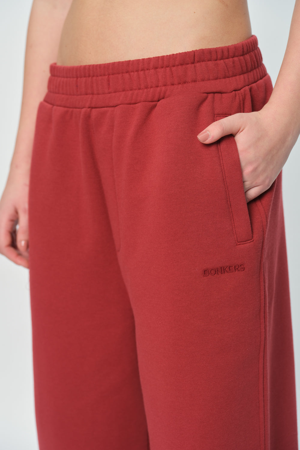 Maroon Everyday Joggers - BonkersCorner