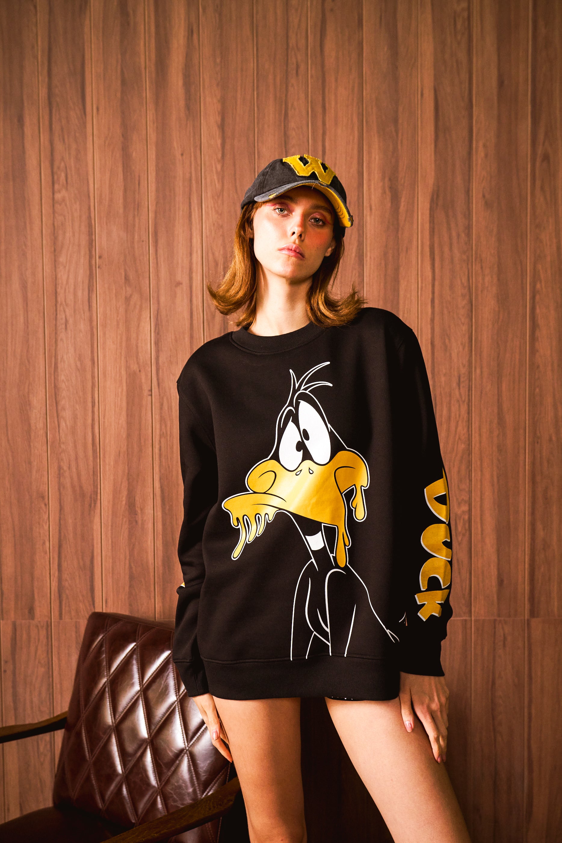 Melty Daffy Sweatshirt - BonkersCorner