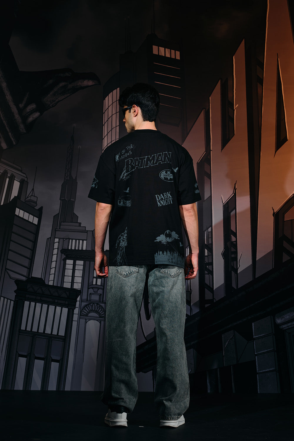 Out of the Shadows Oversized T-shirt - BonkersCorner