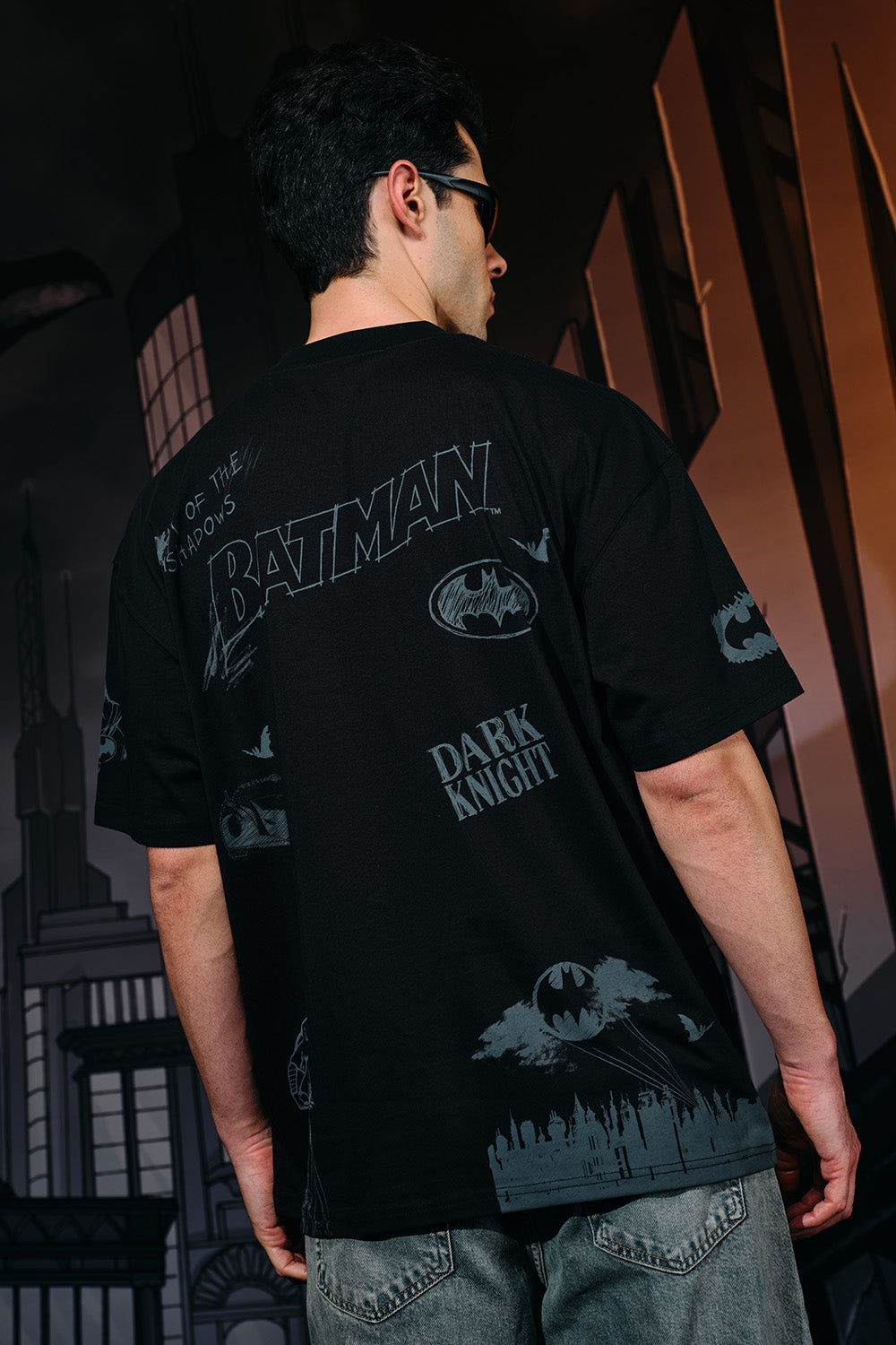 Out of the Shadows Oversized T-shirt - BonkersCorner