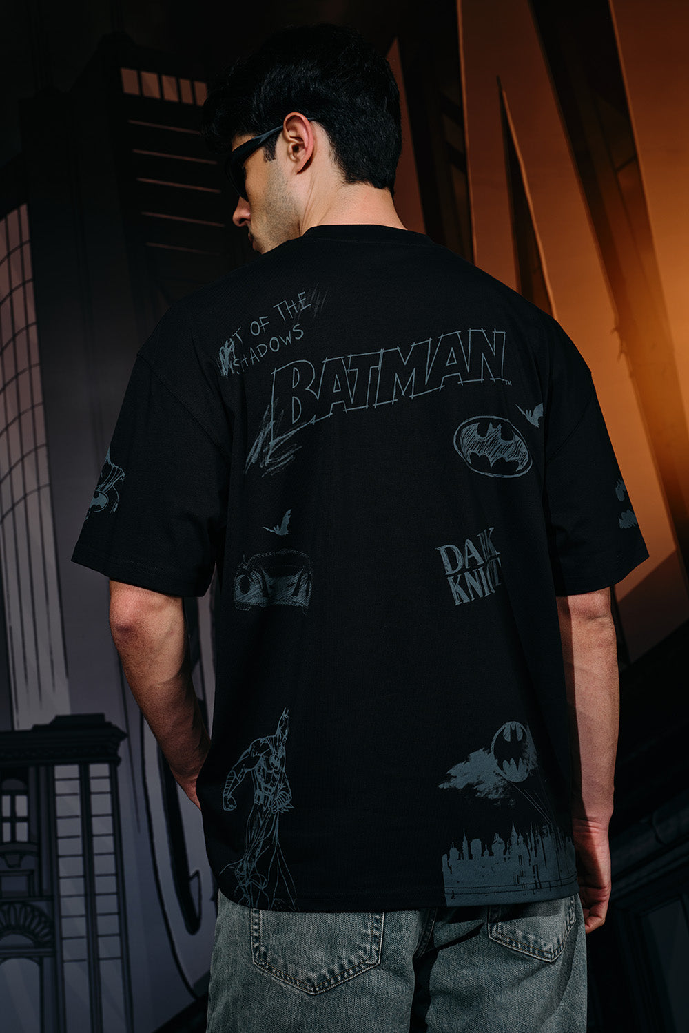 Out of the Shadows Oversized T-shirt - BonkersCorner