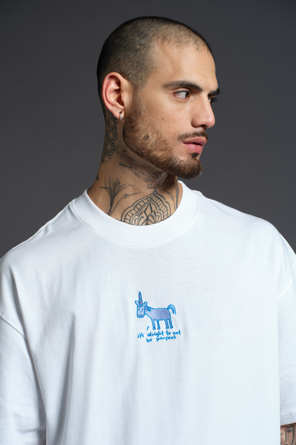 Perfect Is Boring Oversized T-shirt - BonkersCorner