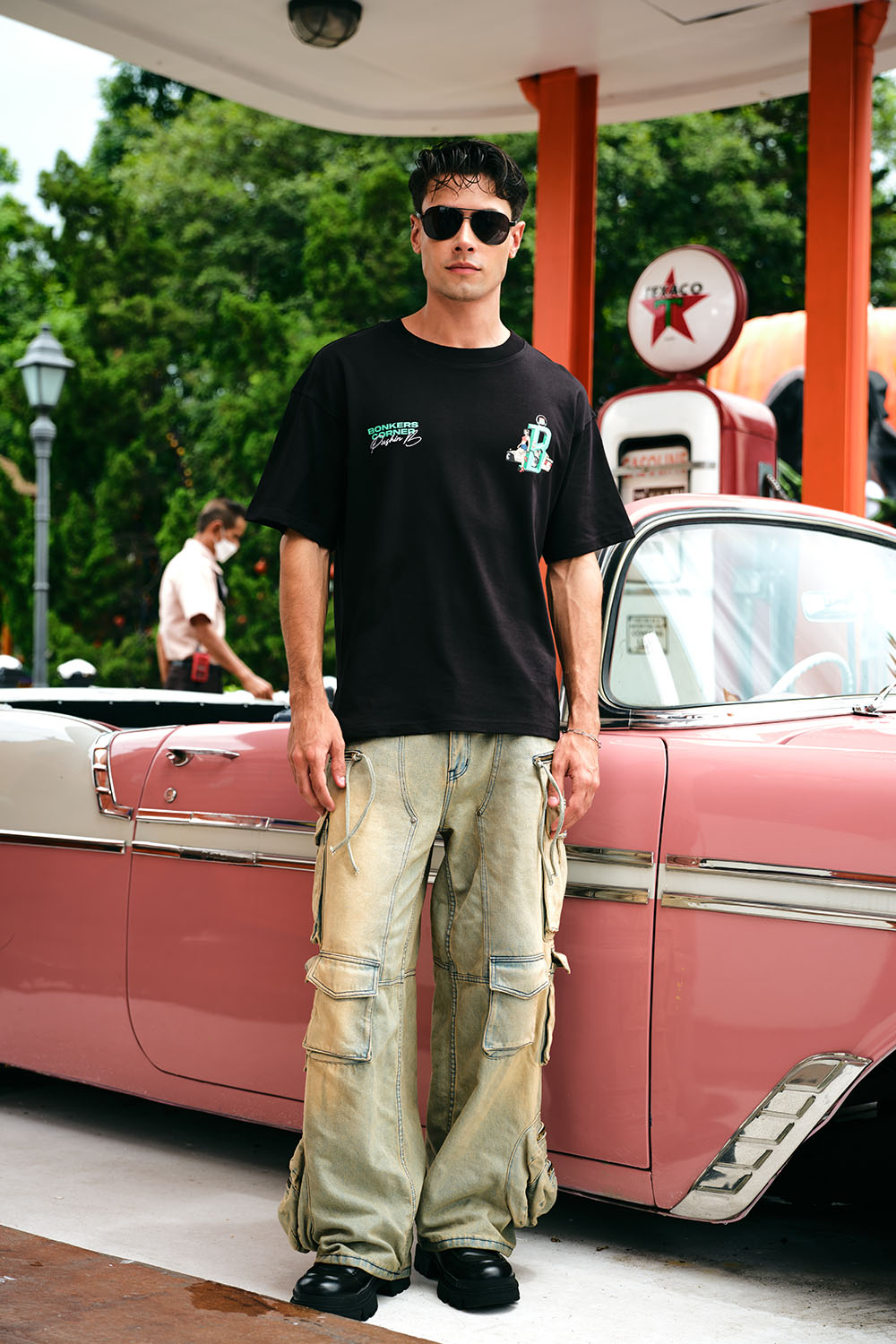 Play Check Supima Oversized T-shirt - BonkersCorner