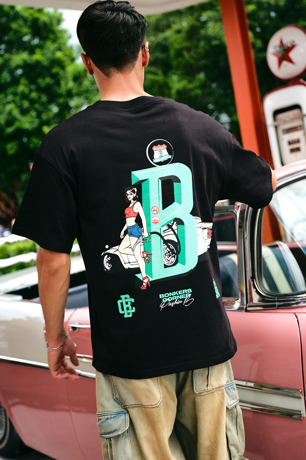 Play Check Supima Oversized T-shirt - BonkersCorner