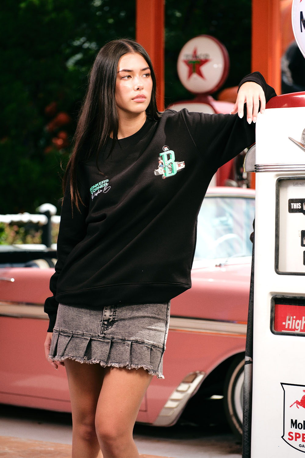 B-On-Curb Sweatshirt - BonkersCorner