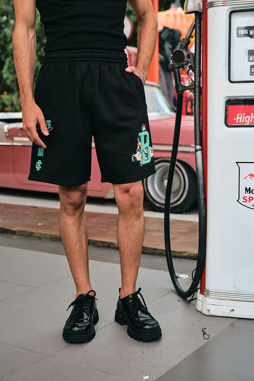 Pushin B Lounge Shorts - BonkersCorner