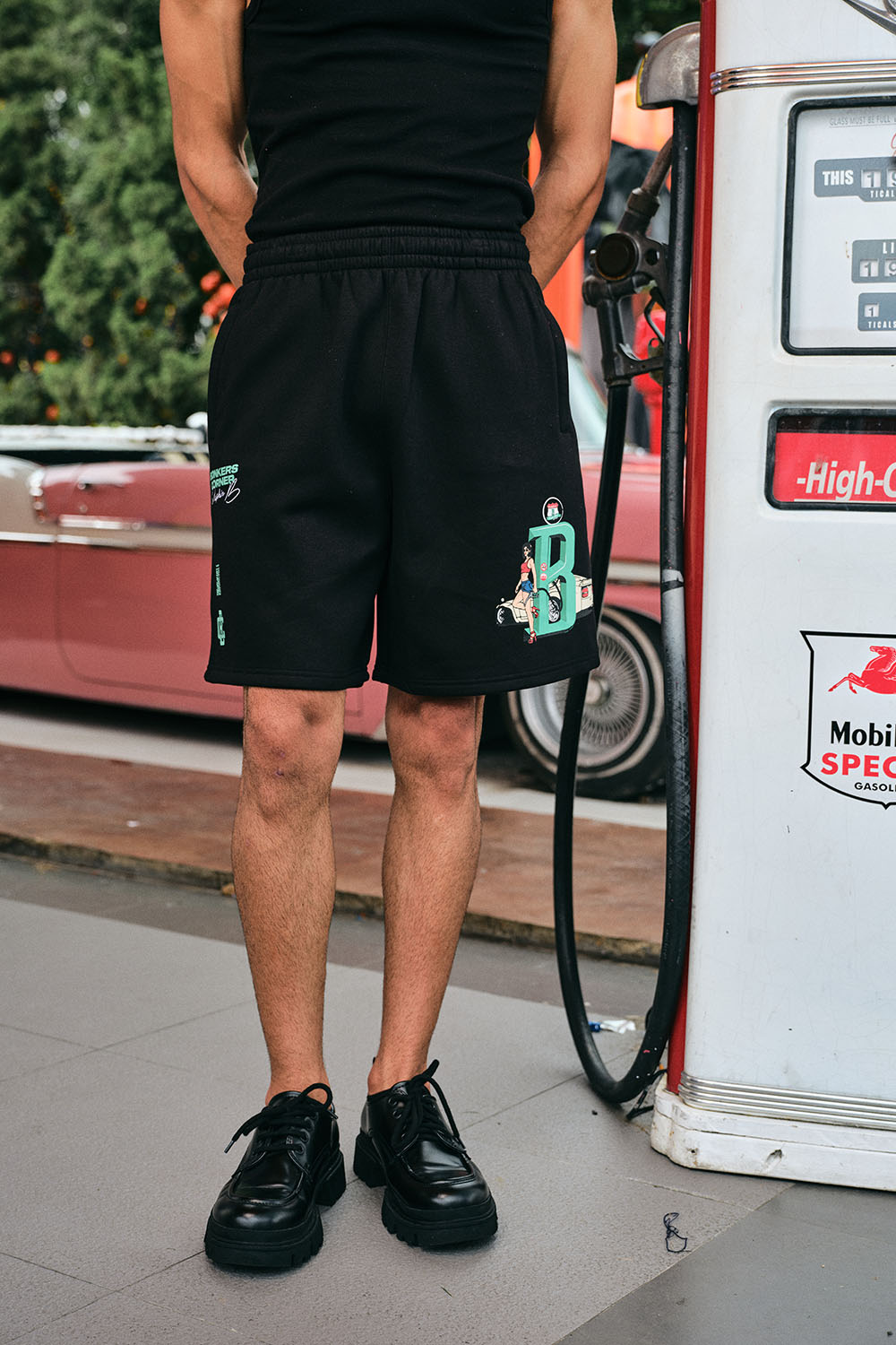 Pushin B Lounge Shorts - BonkersCorner