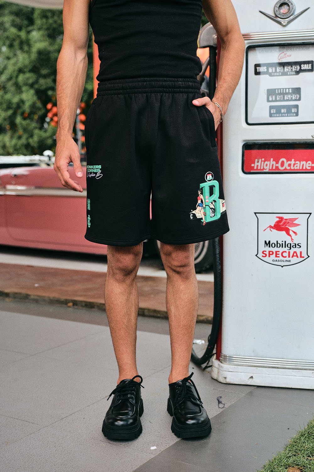 Pushin B Lounge Shorts - BonkersCorner