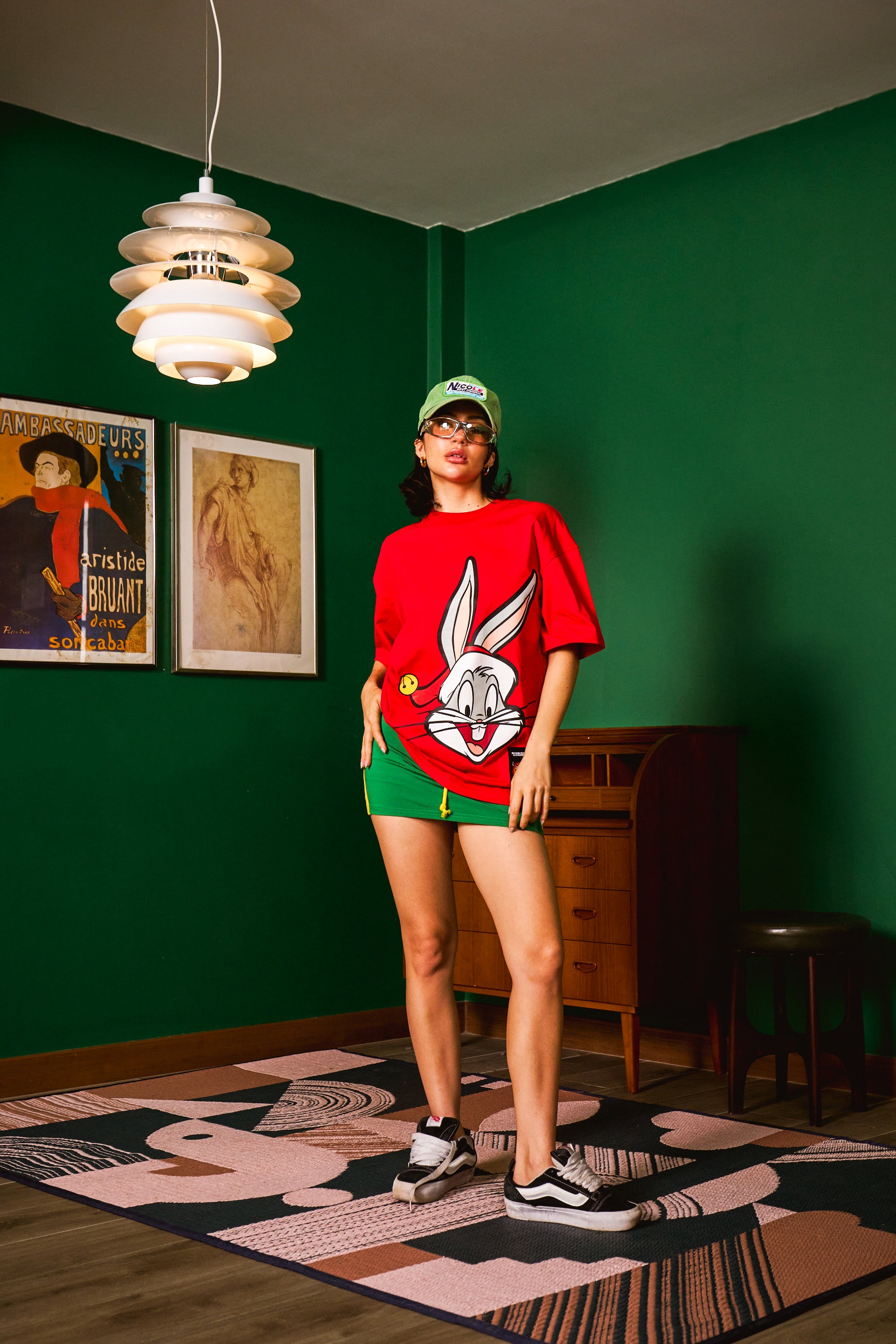Bugs Bunny Xmas T-shirt - BonkersCorner