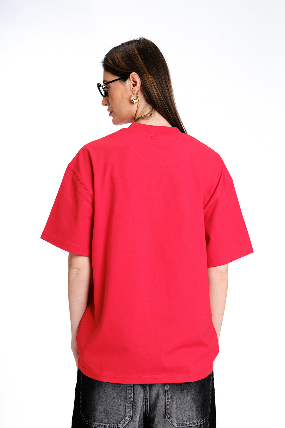 Red Sorry Not Today Oversized Tee - BonkersCorner