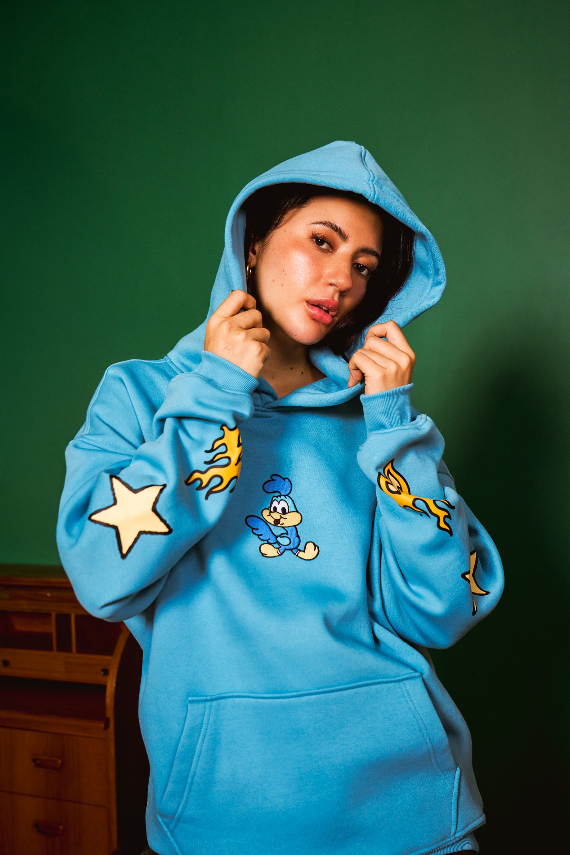 Run The Roads Oversized Hoodie - BonkersCorner