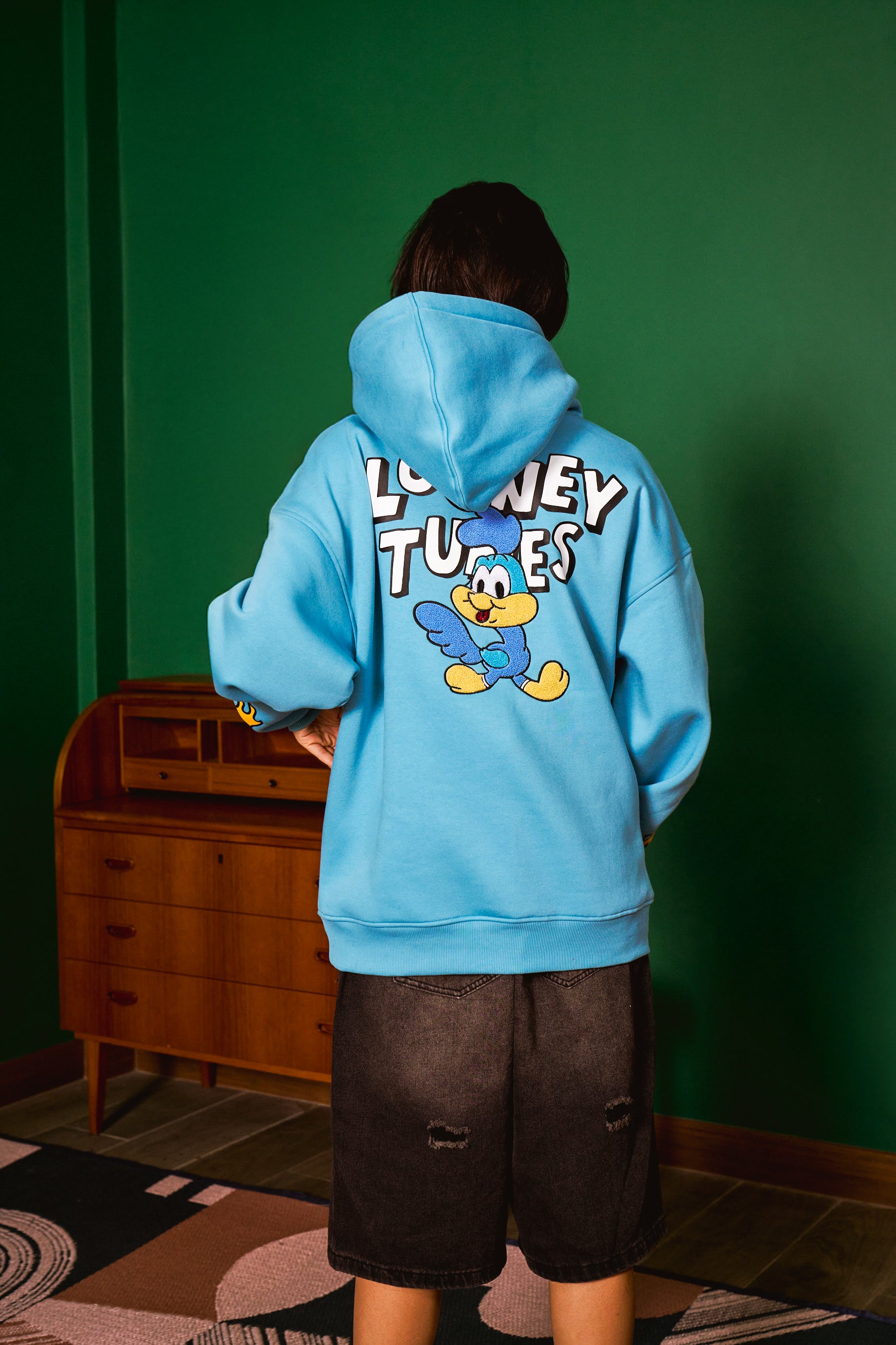 Run The Roads Oversized Hoodie - BonkersCorner