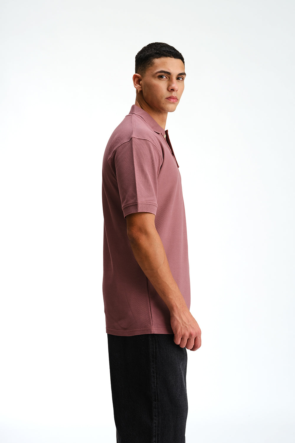 Signature Jacquard Collar Premium Polo - BonkersCorner