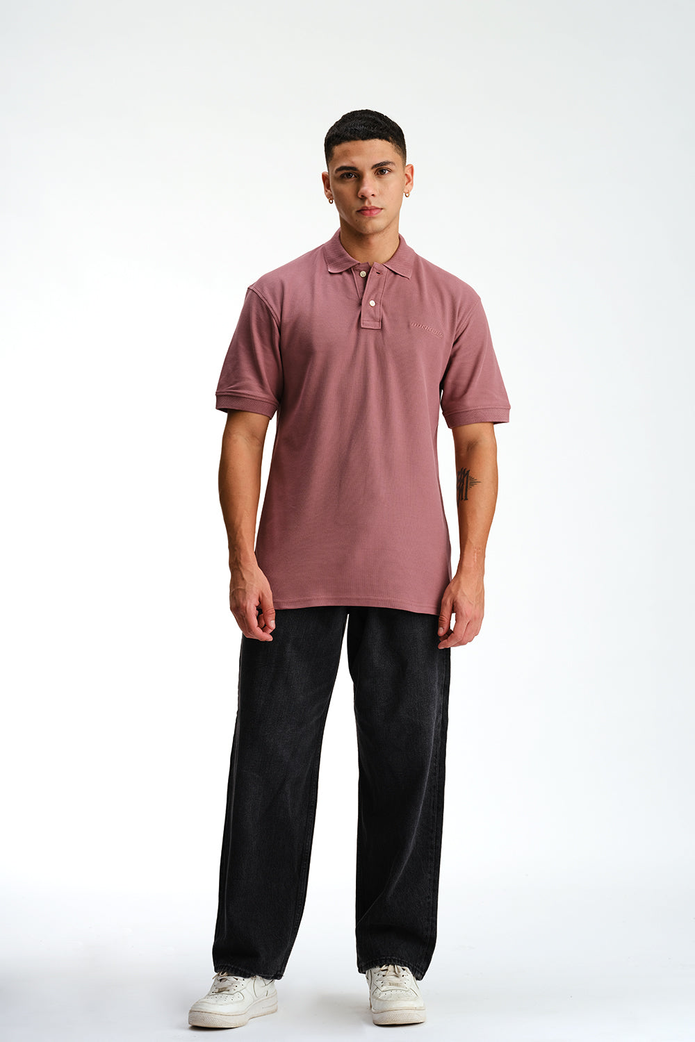 Signature Jacquard Collar Premium Polo - BonkersCorner