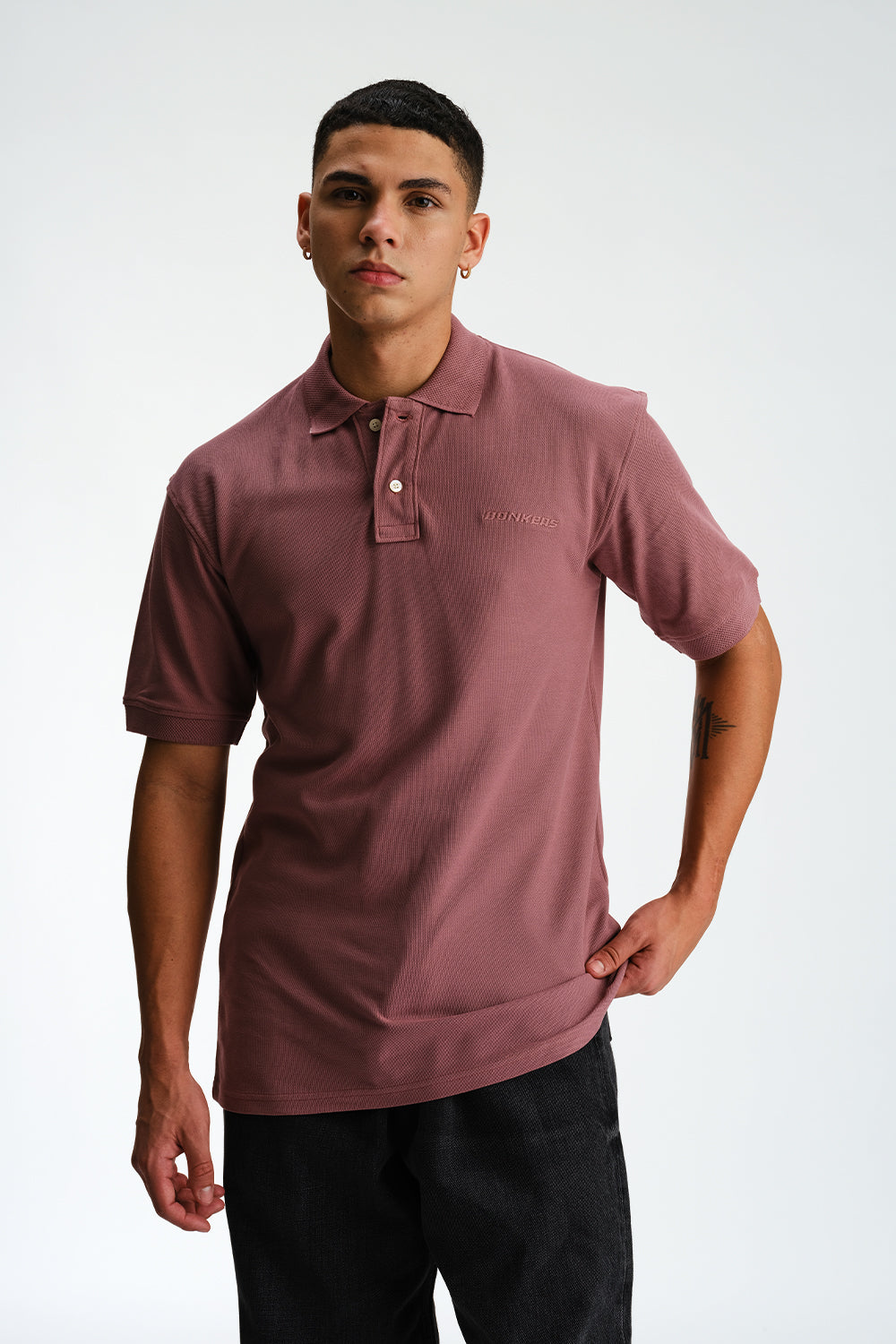 Signature Jacquard Collar Premium Polo - BonkersCorner