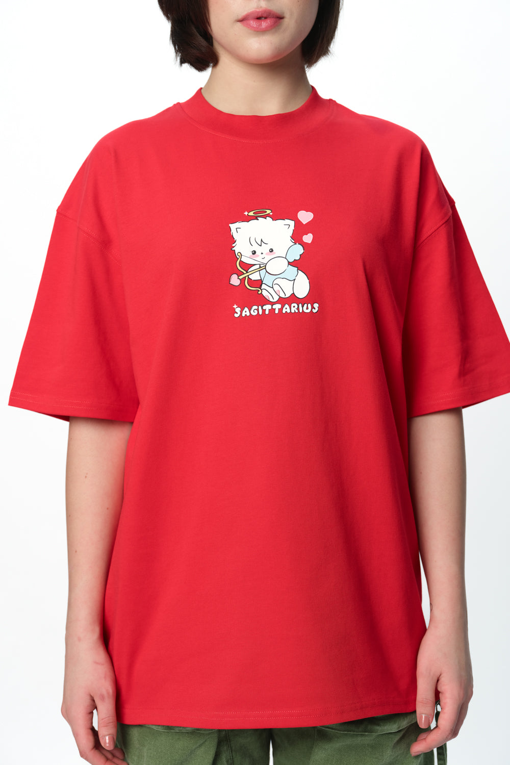 Sagittarius Spark Oversized T-Shirt - BonkersCorner